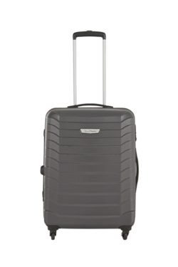 Go Explore Ultra Light 4 Wheel Hard Case Medium - Silver